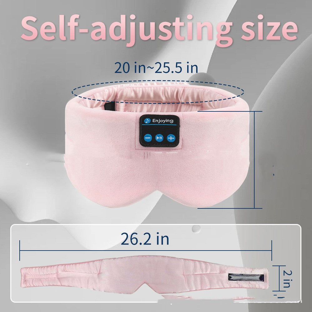 Updated Silk Center Soft Bluetooth Music Sleeping Eye Mask